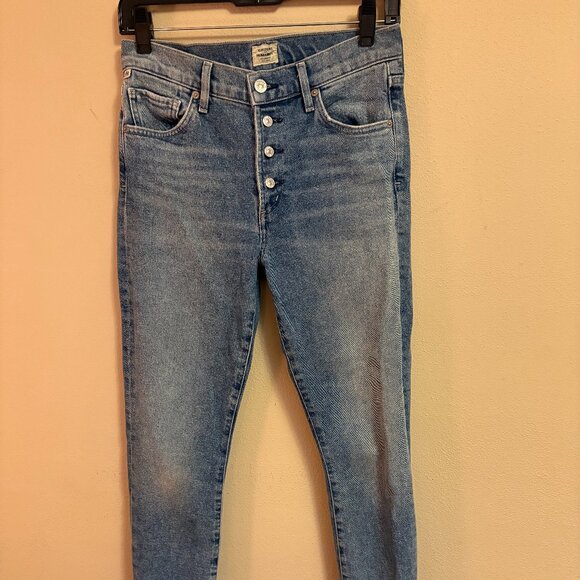 Citizens of Humanity mid-rise Skyla cigarette jeans in Caravan Size 26 - Picture 1 of 4